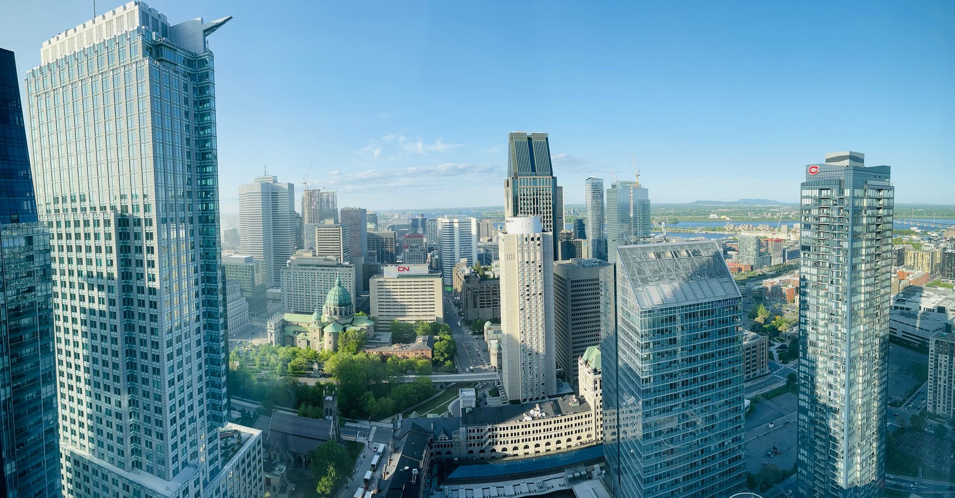 A view of Montréal.